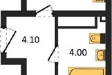 Фото №1: 1-комнатная квартира 45 м², 16/16 эт. - Краснодар, мкр. жилой комплекс Самолёт-6,