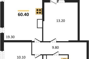 Фото №1: 2-комнатная квартира 60 м², 11/16 эт. - Краснодар, мкр. жилой комплекс Самолёт-6,