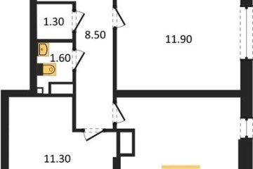 Фото №1: 3-комнатная квартира 72 м², 10/16 эт. - Краснодар, мкр. жилой комплекс Самолёт-6,