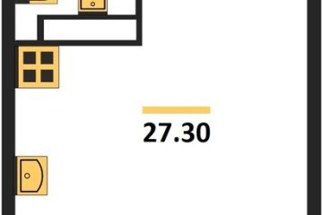 Фото №1: Студия 27 м², 15/16 эт. - Краснодар, мкр. жилой комплекс Самолёт-6,