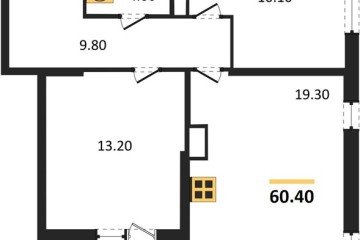 Фото №1: 2-комнатная квартира 60 м², 11/16 эт. - Краснодар, мкр. жилой комплекс Самолёт-6,