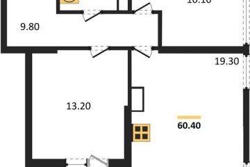 Фото №1: 2-комнатная квартира 60 м², 15/16 эт. - Краснодар, мкр. жилой комплекс Самолёт-6,