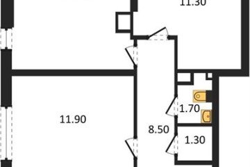 Фото №1: 3-комнатная квартира 73 м², 3/16 эт. - Краснодар, мкр. жилой комплекс Самолёт-6,