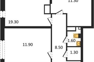 Фото №1: 3-комнатная квартира 72 м², 10/16 эт. - Краснодар, мкр. жилой комплекс Самолёт-6,