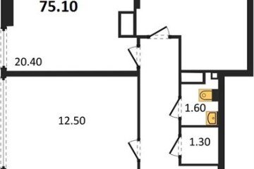 Фото №1: 3-комнатная квартира 75 м², 16/16 эт. - Краснодар, мкр. жилой комплекс Самолёт-6,