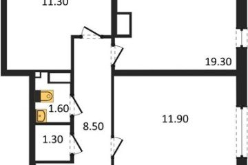 Фото №1: 3-комнатная квартира 72 м², 11/16 эт. - Краснодар, мкр. жилой комплекс Самолёт-6,