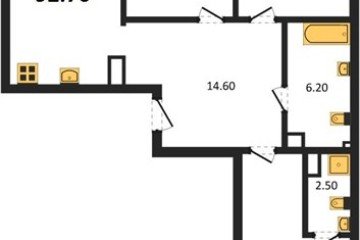 Фото №1: 3-комнатная квартира 92 м², 6/9 эт. - Краснодар, мкр. Парк Победы,