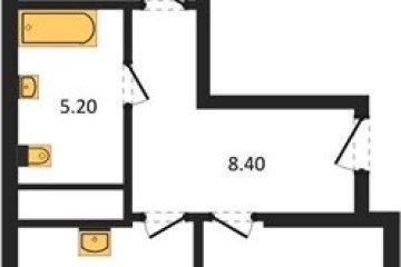 Фото №1: 2-комнатная квартира 67 м², 5/18 эт. - Краснодар, мкр. ЖК Первое Место,