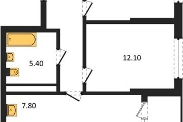 Фото №1: 2-комнатная квартира 62 м², 6/18 эт. - Краснодар, мкр. ЖК Первое Место,