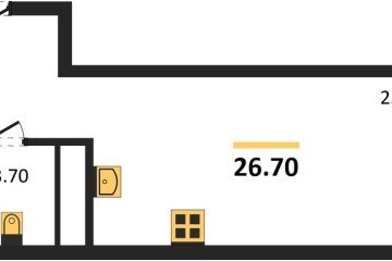 Фото №1: Студия 26 м², 11/18 эт. - Краснодар, мкр. ЖК Первое Место,