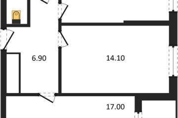 Фото №1: 2-комнатная квартира 61 м², 2/18 эт. - Краснодар, мкр. ЖК Первое Место,