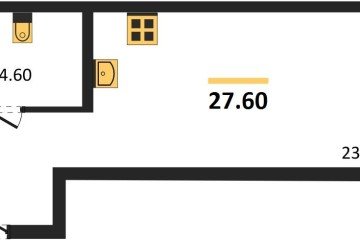 Фото №1: Студия 27 м², 2/18 эт. - Краснодар, мкр. ЖК Первое Место,