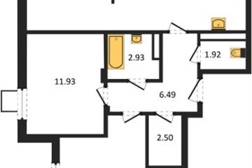 Фото №1: 2-комнатная квартира 69 м², 6/8 эт. - Северская, мкр. ЖК Цветной Бульвар,