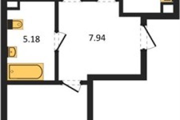 Фото №1: 2-комнатная квартира 62 м², 1/8 эт. - Северская, мкр. ЖК Цветной Бульвар,