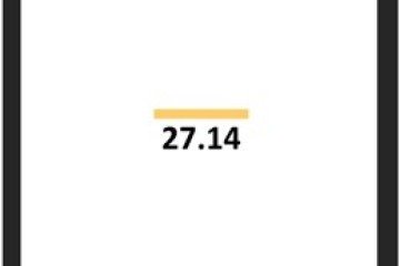 Фото №1: Студия 27 м², 3/8 эт. - Северская, мкр. ЖК Цветной Бульвар,
