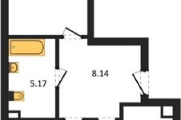 Фото №1: 2-комнатная квартира 61 м², 1/8 эт. - Северская, мкр. ЖК Цветной Бульвар,