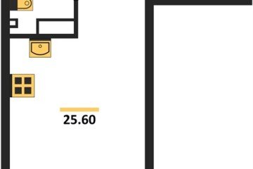 Фото №1: Студия 25 м², 9/9 эт. - Краснодар, мкр. Парк Победы,