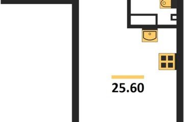 Фото №1: Студия 25 м², 3/9 эт. - Краснодар, мкр. Парк Победы,