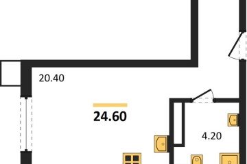 Фото №1: Студия 24 м², 15/18 эт. - Краснодар, мкр. Парк Победы,