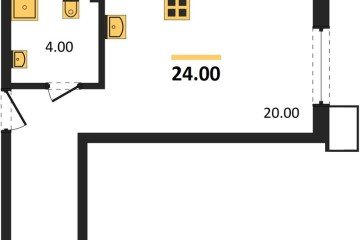 Фото №1: Студия 24 м², 2/18 эт. - Краснодар, мкр. Парк Победы,