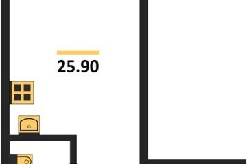 Фото №1: Студия 25 м², 2/18 эт. - Краснодар, мкр. Парк Победы,