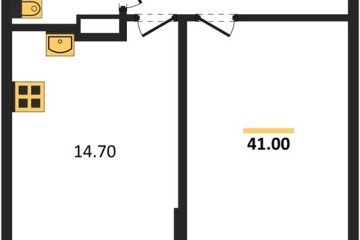 Фото №1: 1-комнатная квартира 41 м², 5/18 эт. - Краснодар, мкр. Парк Победы,