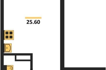 Фото №1: Студия 25 м², 3/18 эт. - Краснодар, мкр. Парк Победы,