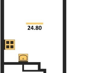 Фото №1: Студия 24 м², 3/18 эт. - Краснодар, мкр. Парк Победы,