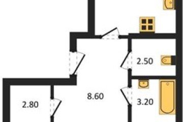 Фото №1: 2-комнатная квартира 68 м², 2/18 эт. - Краснодар, мкр. Парк Победы,