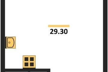 Фото №1: Студия 29 м², 9/18 эт. - Краснодар, мкр. Парк Победы,