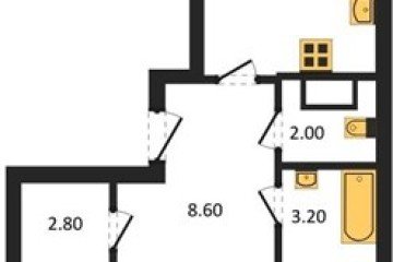 Фото №1: 2-комнатная квартира 67 м², 7/18 эт. - Краснодар, мкр. Парк Победы,