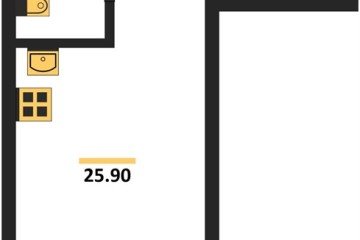 Фото №1: Студия 25 м², 2/18 эт. - Краснодар, мкр. Парк Победы,