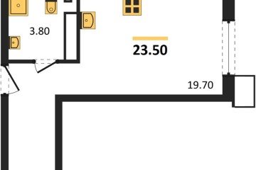Фото №1: Студия 23 м², 16/18 эт. - Краснодар, мкр. 2-я Площадка,