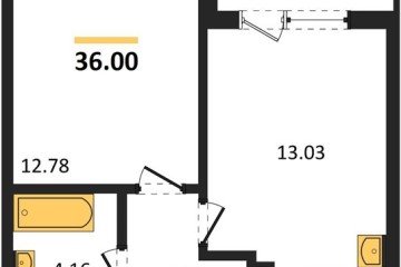 Фото №1: 1-комнатная квартира 35 м², 9/9 эт. - Краснодар, мкр. жилой комплекс Друзья,