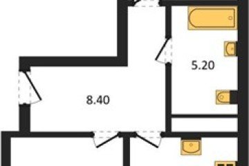 Фото №1: 2-комнатная квартира 67 м², 15/18 эт. - Краснодар, мкр. ЖК Первое Место,