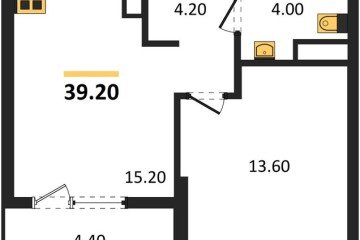Фото №1: 1-комнатная квартира 41 м², 16/18 эт. - Краснодар, мкр. ЖК Первое Место,