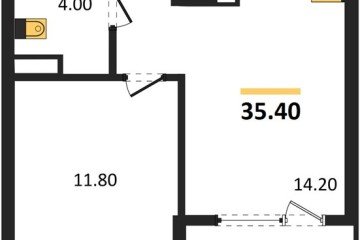 Фото №1: 1-комнатная квартира 37&nbsp;м², 6/18&nbsp;эт. - Краснодар, мкр. ЖК Первое Место, 
