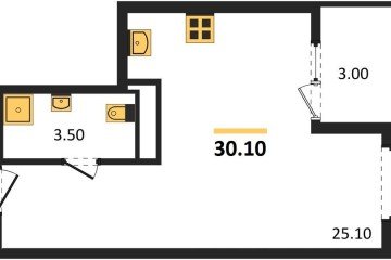 Фото №1: Студия 31 м², 7/18 эт. - Краснодар, мкр. Карасунский внутригородской округ, ул. Виктора Казанцева