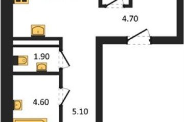 Фото №1: 2-комнатная квартира 62 м², 6/18 эт. - Краснодар, мкр. ЖК Эрмитаж, ул. им. Мурата Ахеджака, 20