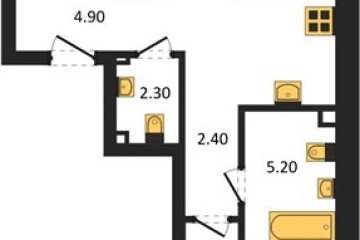Фото №1: 2-комнатная квартира 62 м², 2/18 эт. - Краснодар, мкр. ЖК Эрмитаж, ул. им. Мурата Ахеджака, 20