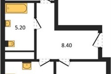 Фото №1: 2-комнатная квартира 67 м², 16/18 эт. - Краснодар, мкр. ЖК Первое Место,