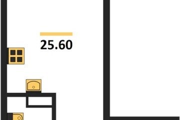 Фото №1: Студия 25 м², 8/16 эт. - Краснодар, мкр. Парк Победы,
