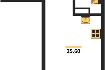 Фото №1: Студия 25 м², 6/9 эт. - Краснодар, мкр. Парк Победы,