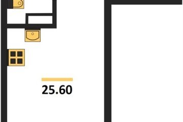 Фото №1: Студия 25 м², 5/9 эт. - Краснодар, мкр. Парк Победы,