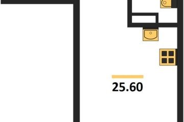 Фото №1: Студия 25 м², 3/9 эт. - Краснодар, мкр. Парк Победы,
