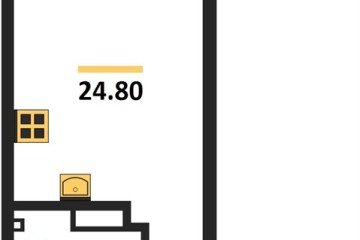 Фото №1: Студия 24 м², 5/16 эт. - Краснодар, мкр. Парк Победы,