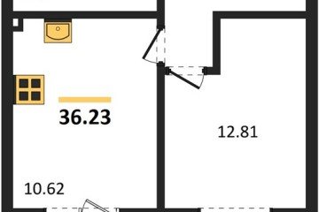 Фото №1: 1-комнатная квартира 36 м², 6/9 эт. - Краснодар, мкр. ЖК Тёплые Края,