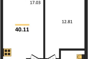Фото №1: 1-комнатная квартира 39 м², 16/18 эт. - Краснодар, мкр. ЖК Тёплые Края,