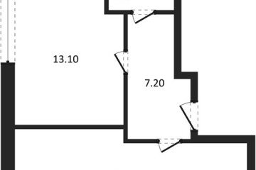 Фото №1: 1-комнатная квартира 50 м², 15/17 эт. - Яблоновский, мкр. ЖК Грин Эппл,