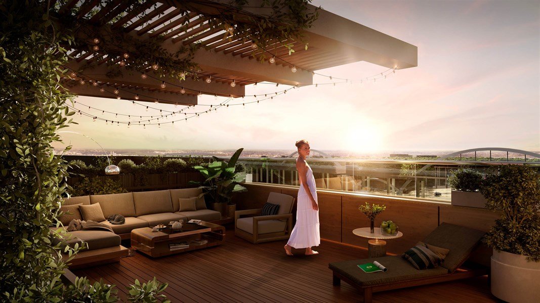 Фото №3: 1-комнатная квартира 36&nbsp;м², 4/17&nbsp;эт. - Яблоновский, мкр. ЖК Грин Эппл